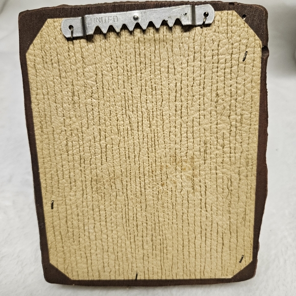 Vtg Italian Still Life Painting Vase Flowers Boutique Ornate Embossed Frame DOL? - Picture 3 of 8